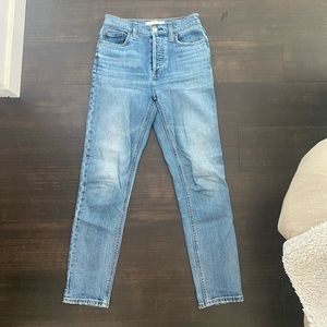 Aritzia Yoko High Rise Slim Jean